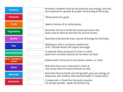 Science: Nutrition Practice 2