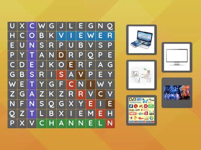 Words connected with TV