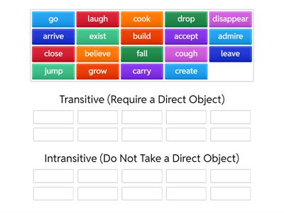G11: Transitive VS. Intransitive