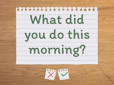 Flash cards Simple Past