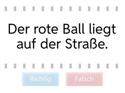 Richtig oder falsch dekliniert?
