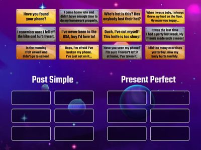 Present Perfect/Past Simple