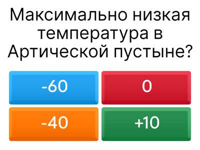 природные зоны