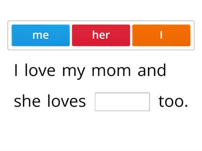  Object pronouns