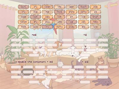 Simple past: REGULAR VERBS