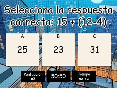 Ejercicios combinados 5 básico