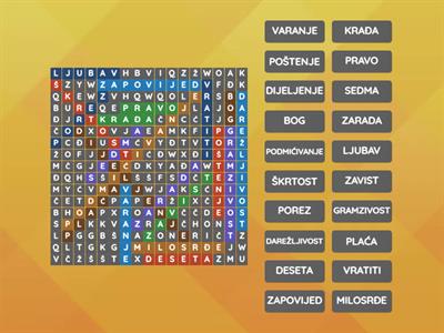 7. i 10. Božja zapovijed