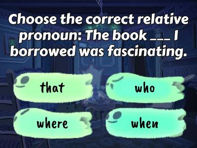 Definite Relative Clauses Quiz