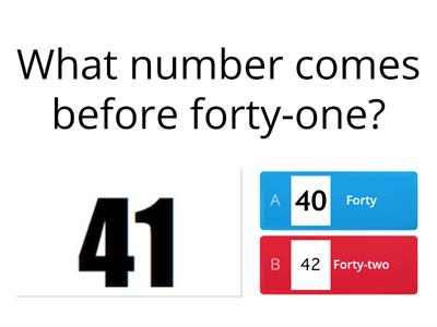 Before and After - Numbers to 50