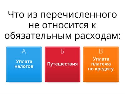 Финансовая грамотность
