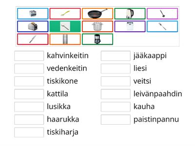 S2 Keittiö sanasto