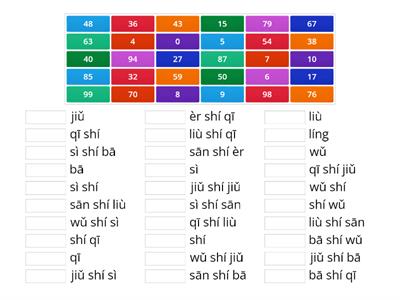 numbers (Pinyin)