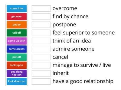 PHRASAL VERBS - C1