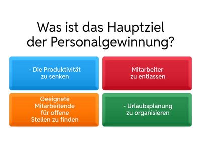 Personalgewinnung
