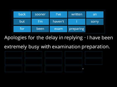 B2 Formal to informal transformations (writing)