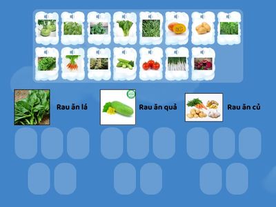 Rau củ quả vui nhộn