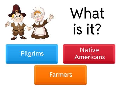 Thanksgiving vocabulary 