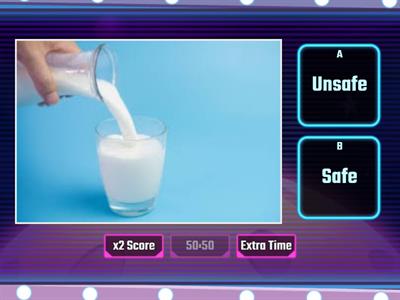 Safe vs Unsafe foods