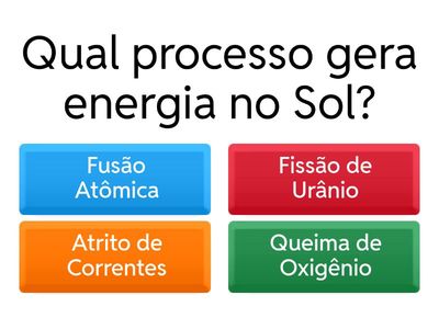 Quiz sobre o Sol e o Campo Magnético da Terra