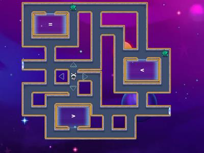 Comparing Fractions Maze KuH