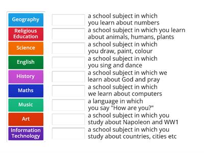 School Subjects