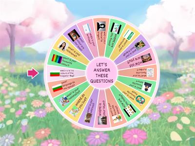 WH questions/4th grade