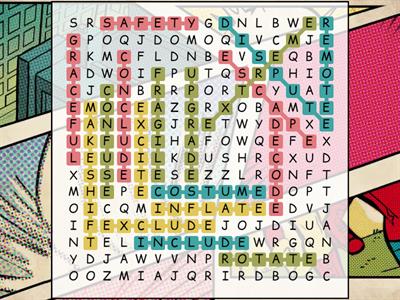 Reading Rev week 7 challenge magic E word list word search