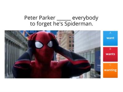 Present Simple: complete the sentences.