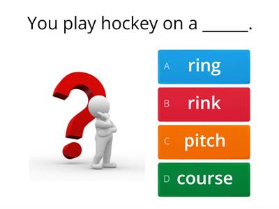 SPORTS VOCABULARY QUIZ