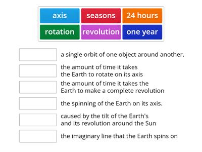 Earth's Rotation and Revolution