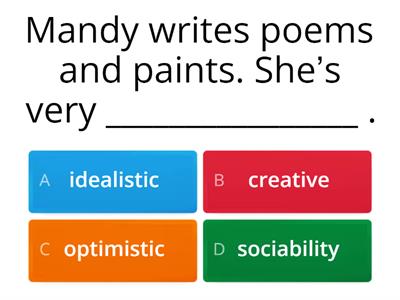 Solutions Intermediate Unit 6A