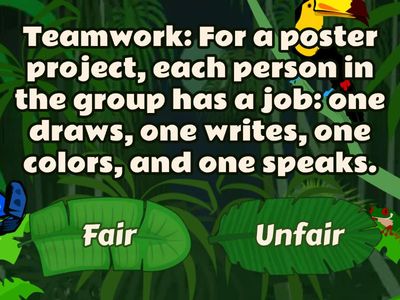 G2:Fair and Unfair Rule