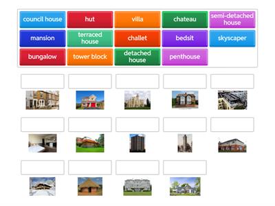 Housing - types of houses