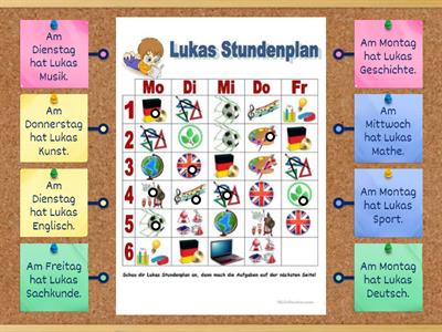 Lukas Stundenplan