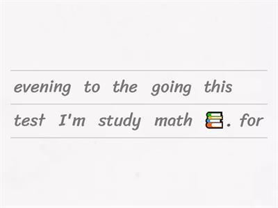 SCHOOL LIFE - GOING TO - 11.10