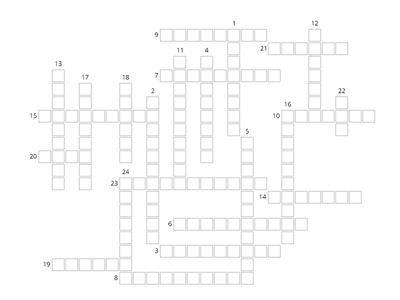 Las Emociones: Crossword