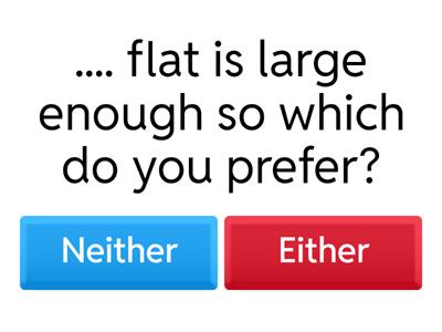 Right On 3: starter - both/either/neither