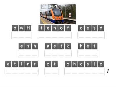 5th- How often do you...?