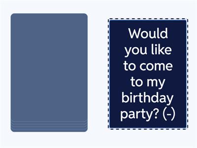 Offers / Invitations 