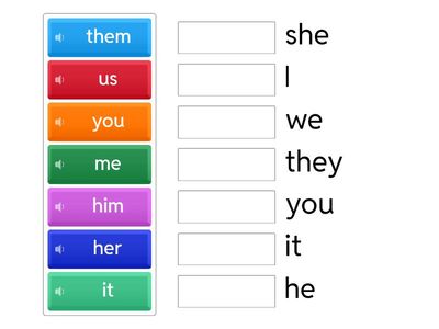 Full Blast 5. 4c Object pronouns