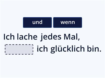 Konjuktionen (Sätze)