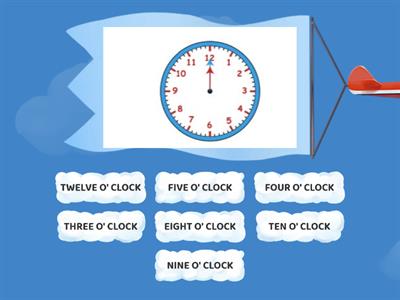 TELLING THE TIME O` CLOCK