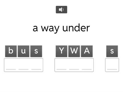 Anagram:   PREfix, BASE, Suffix  