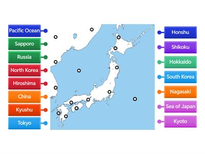 Japan Map 