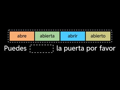 open / closed/ to open / to close
