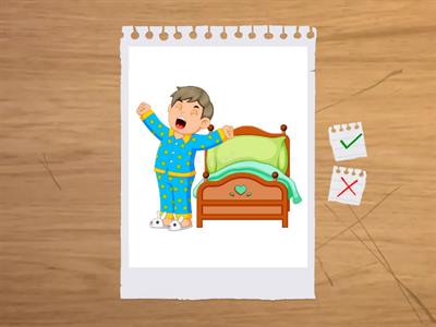 Daily routine - present simple 