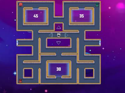 Packman 5 Times Tables