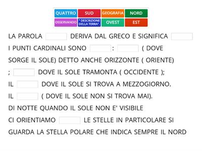 GEOGRAFIA : LA GEOGRAFIA E I SUOI SPAZI