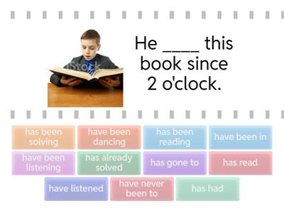  PRESENT PERFECT SIMPLE / PRESENT PERFECT CONTINUOUS