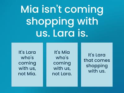 Solutions Upper 9B ex.3